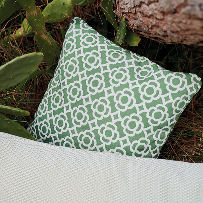 kissen lorette 44X44 salbeigruen fermob 77849