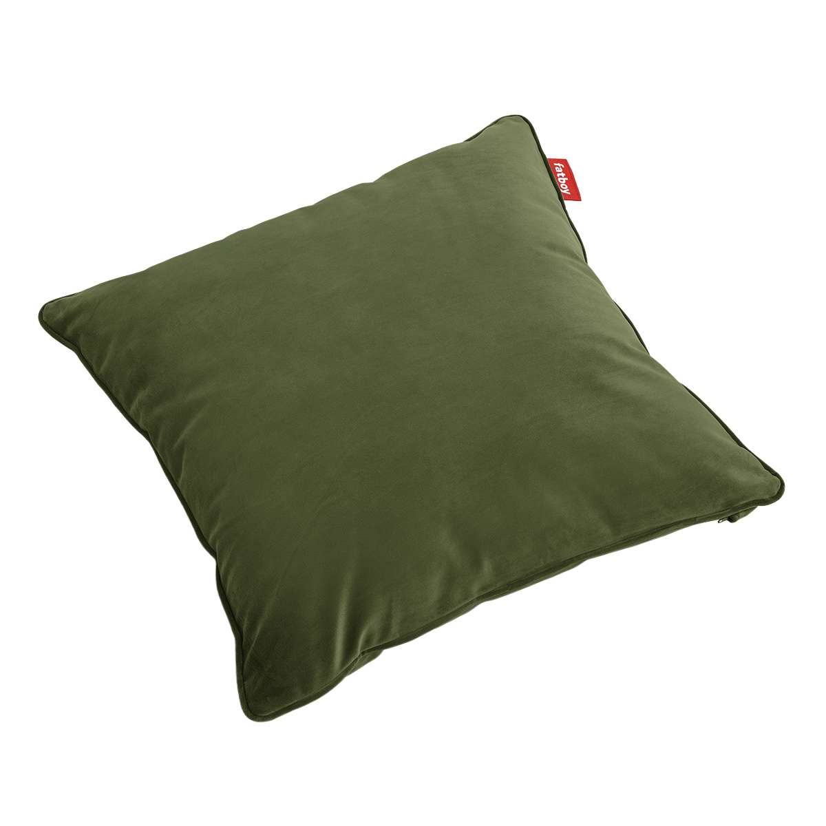 Fatboy - Square Kissen Velvet recycled deep green