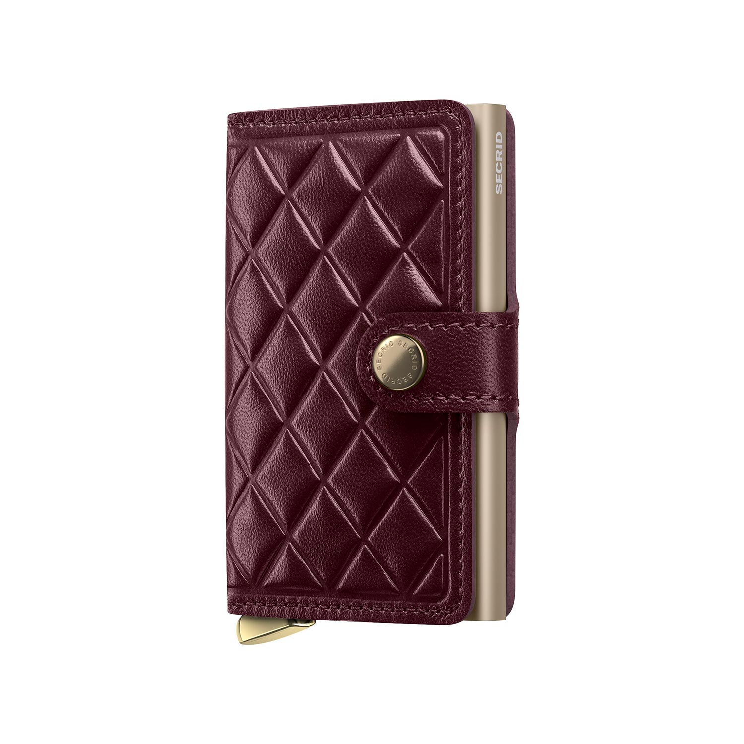 Secrid - Premium+ Miniwallet Emboss Diamond bordeaux