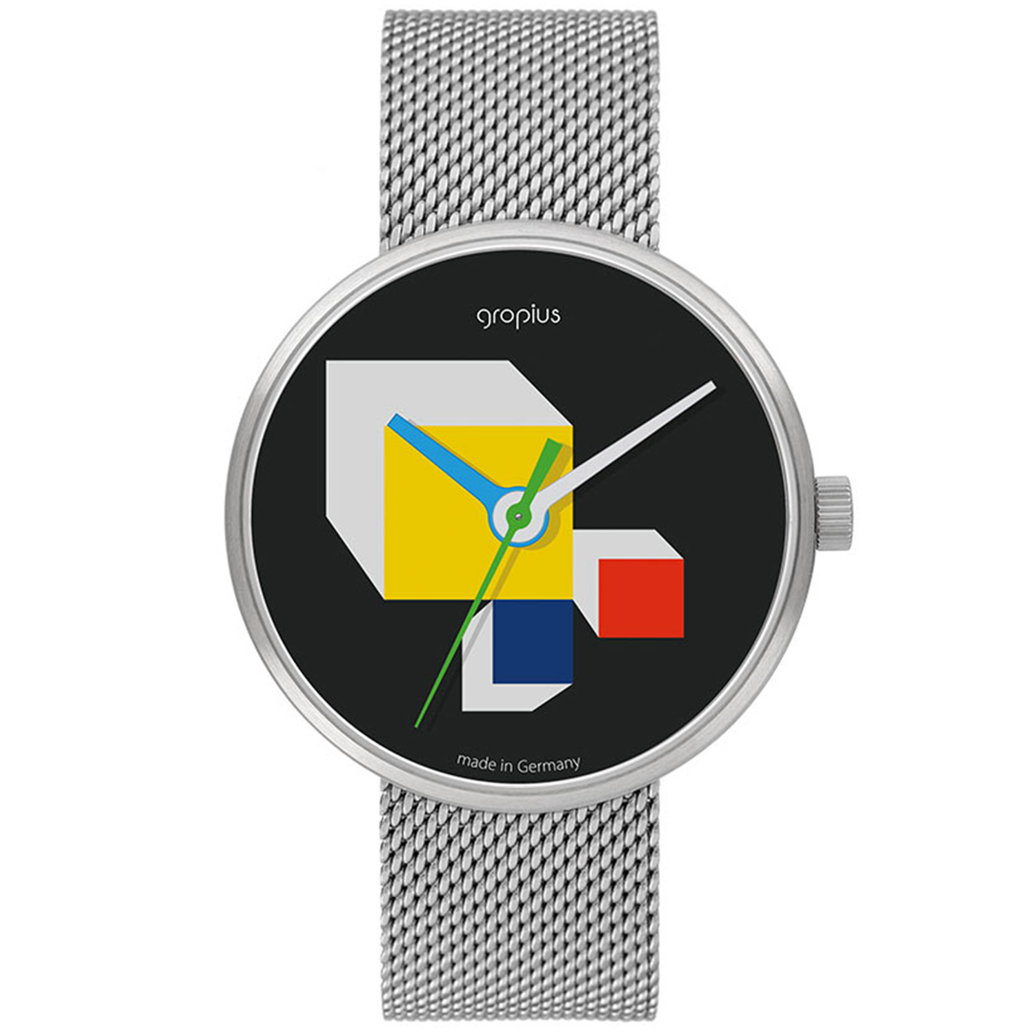 walter gropius uhr hausbauhaus wg022 02M 70406