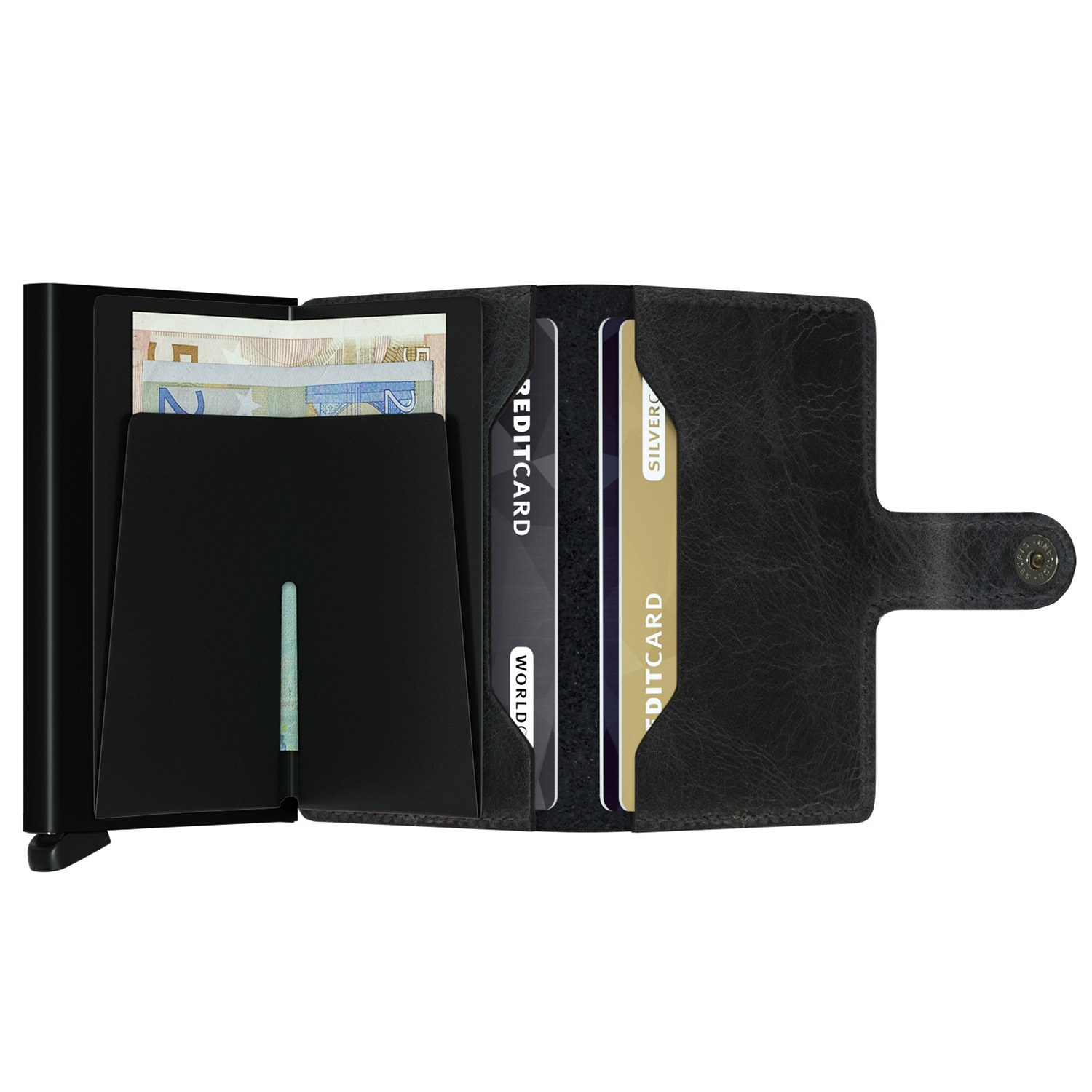 miniwallet MV vintage black offen secrid 53405