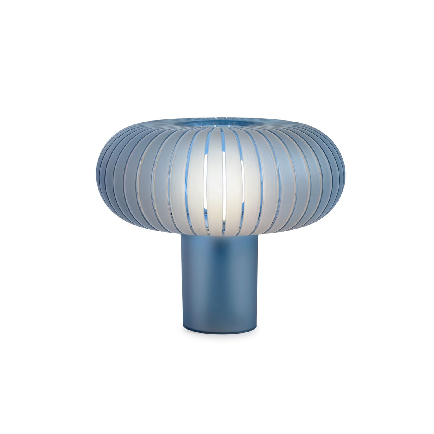 Kartell - Teresa Frozen Tischleuchte hellblau