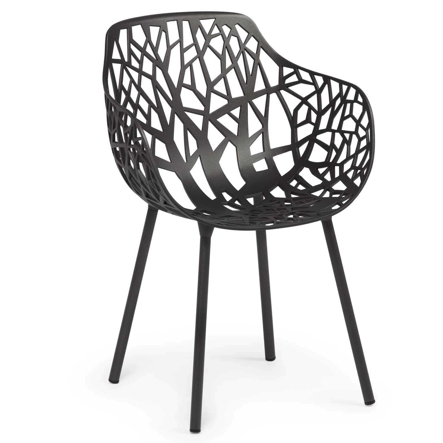 weishaeupl Forest Sessel grau metallic 25660