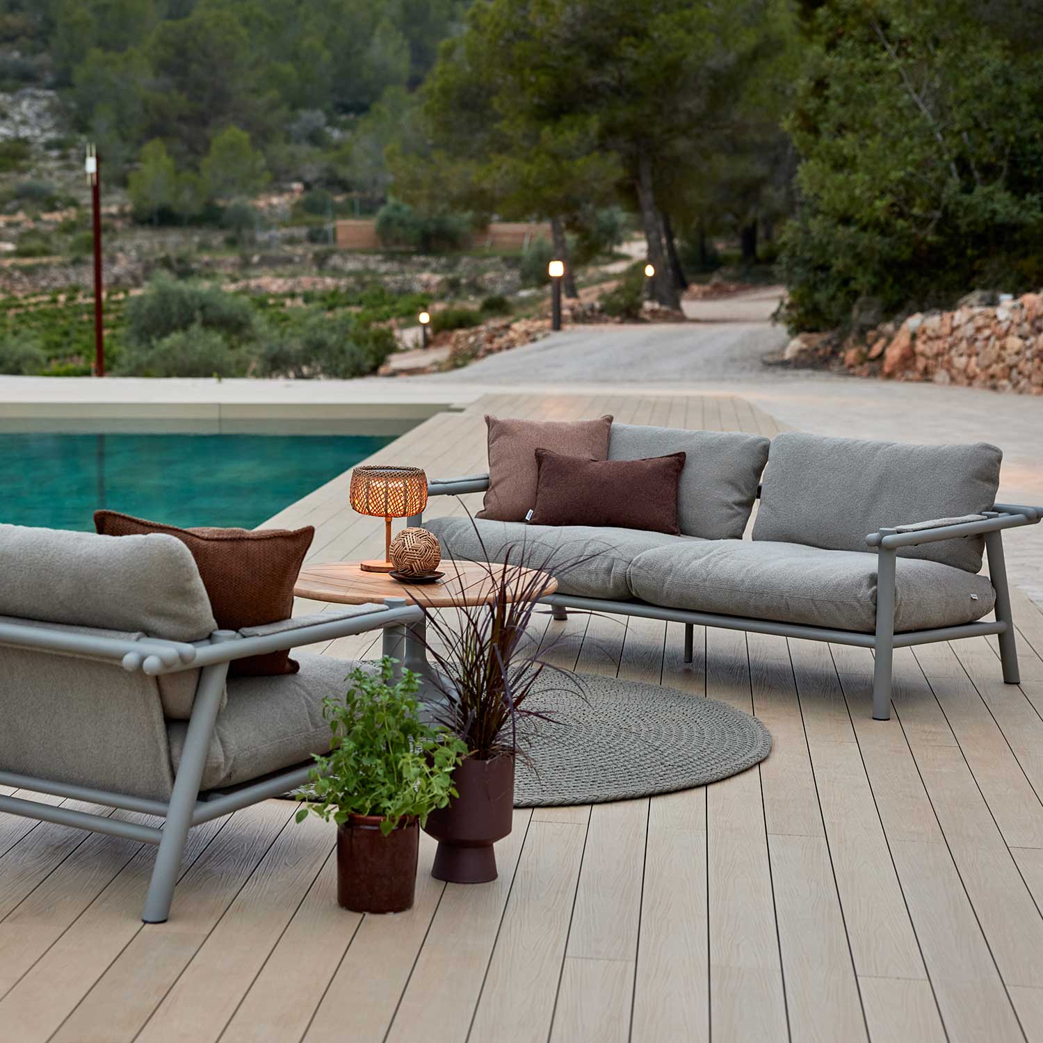 lounge ecke sticks cane line 98664