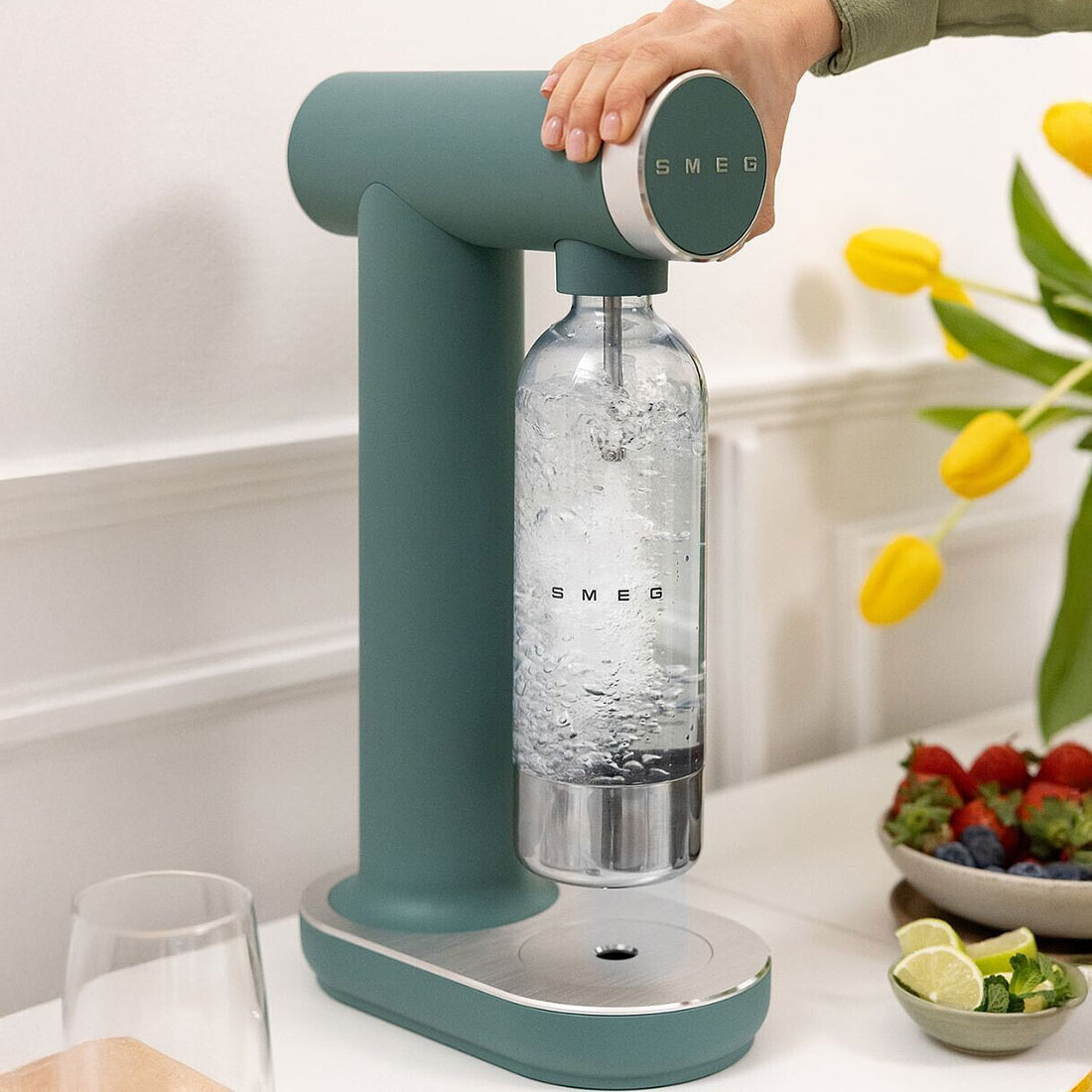 SMEG - Wassersprudler SKC01 weiß matt