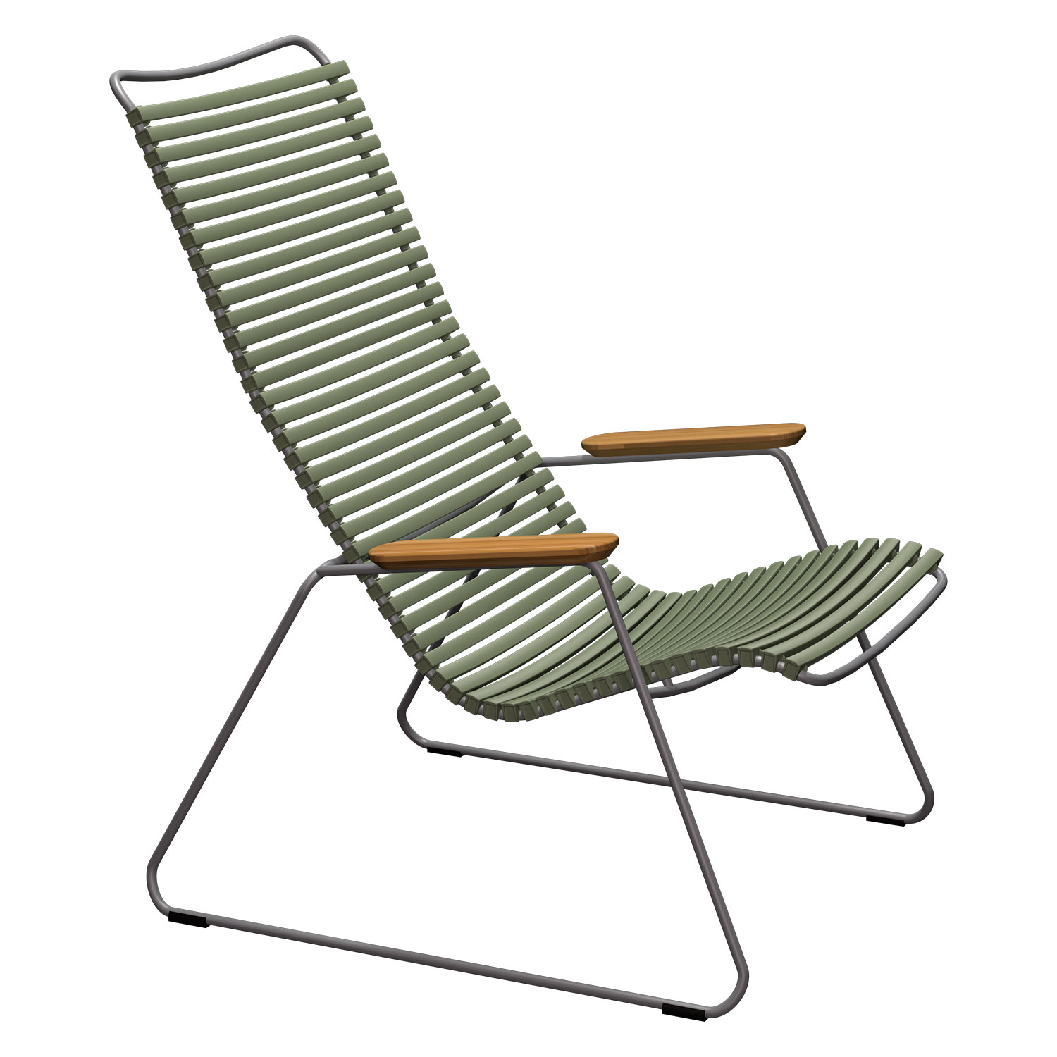 houe click lounge chair olivegreen 10811 7118 93055