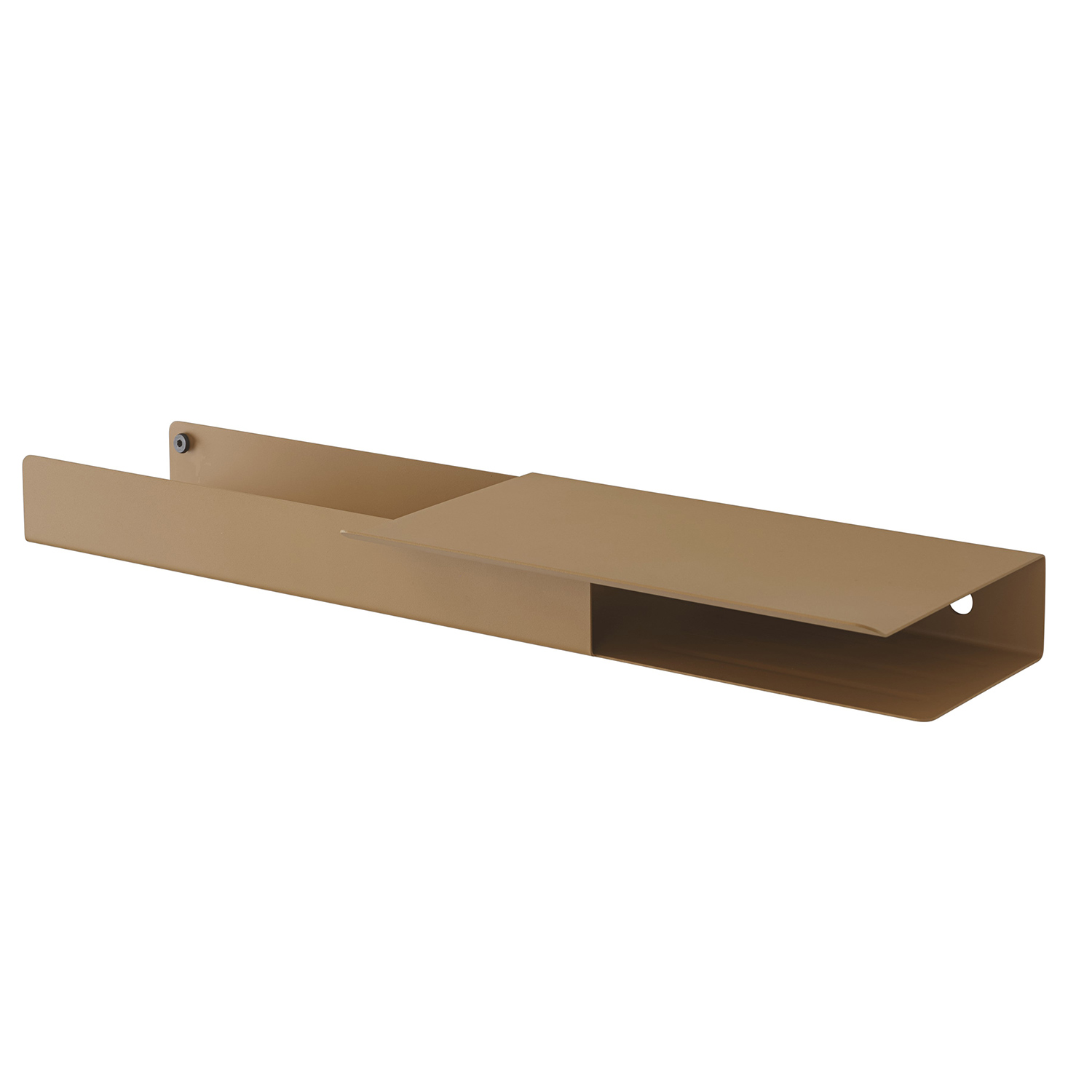muuto folded shelves platform 62x5 burnt orange 93790