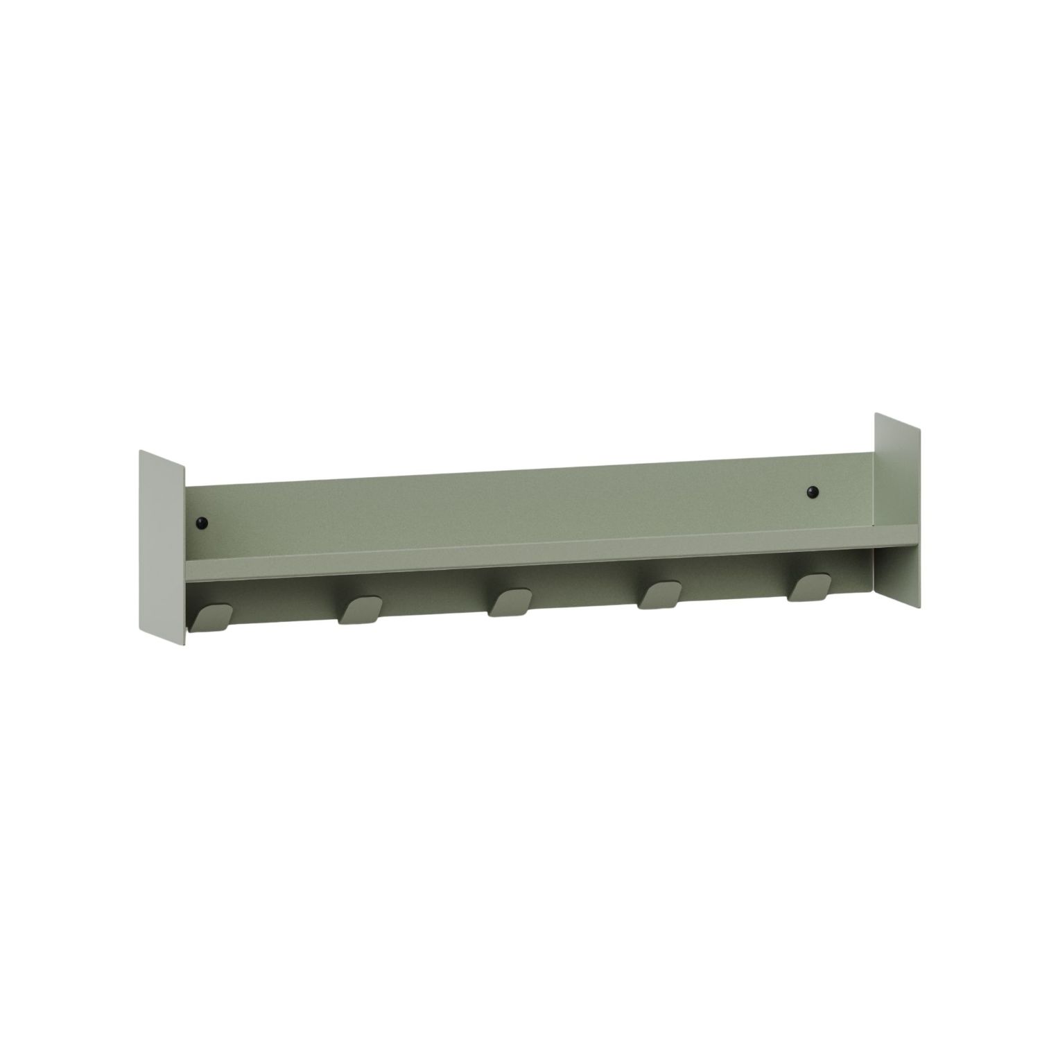 Tiptoe - PLI Slim Wandgarderobenregal 60x10cm eukalyptusgrau