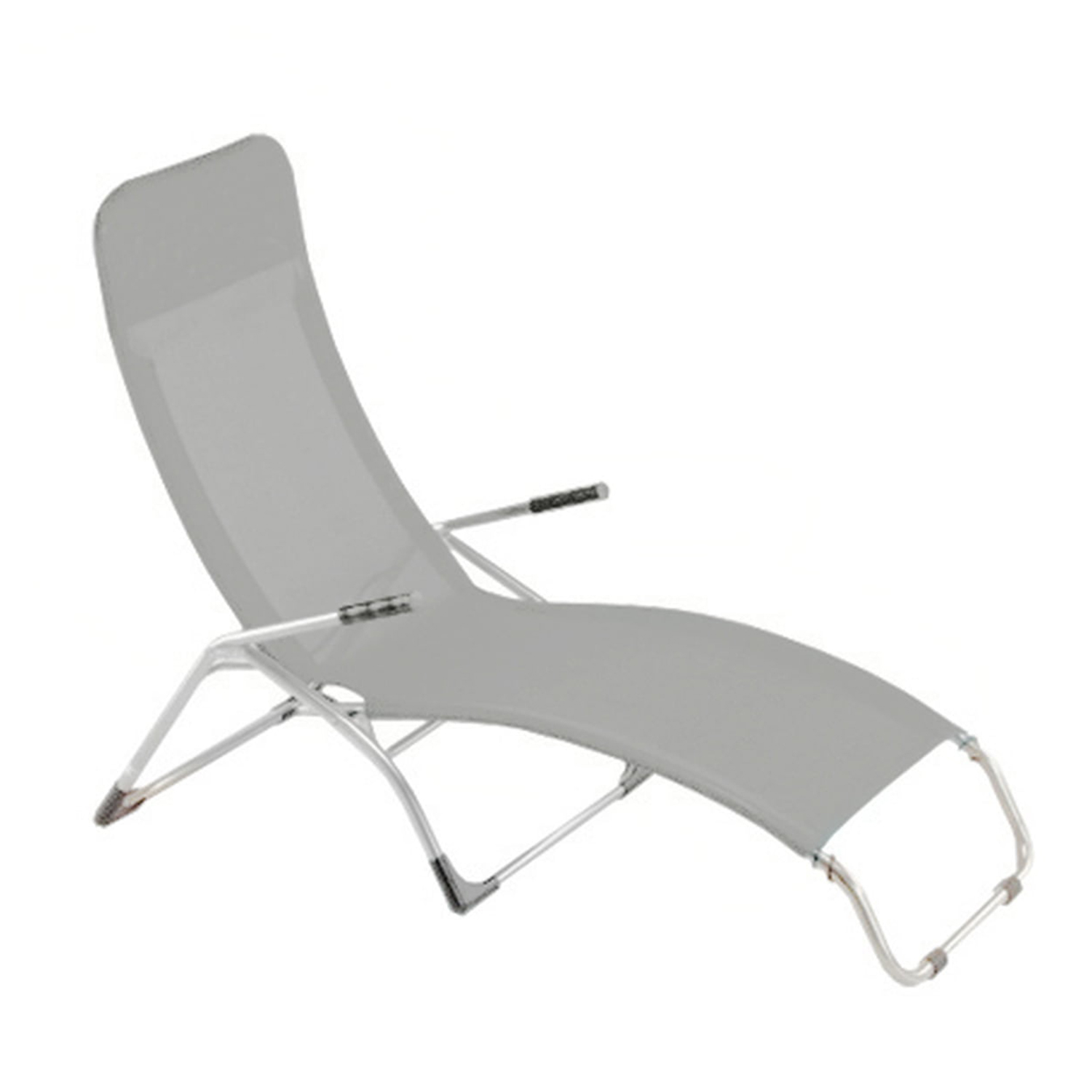 fiam samba terrassenliege grau 51533