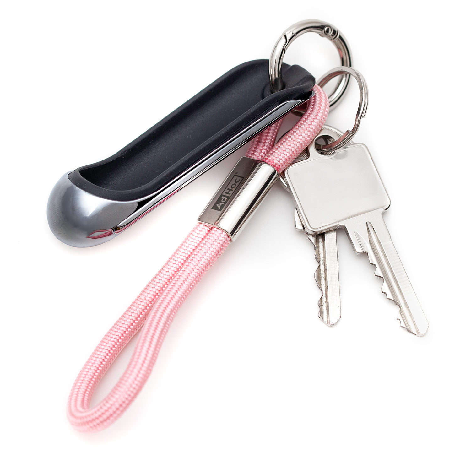 adhoc safetytouch fingerschutz silikon metall pink 59272