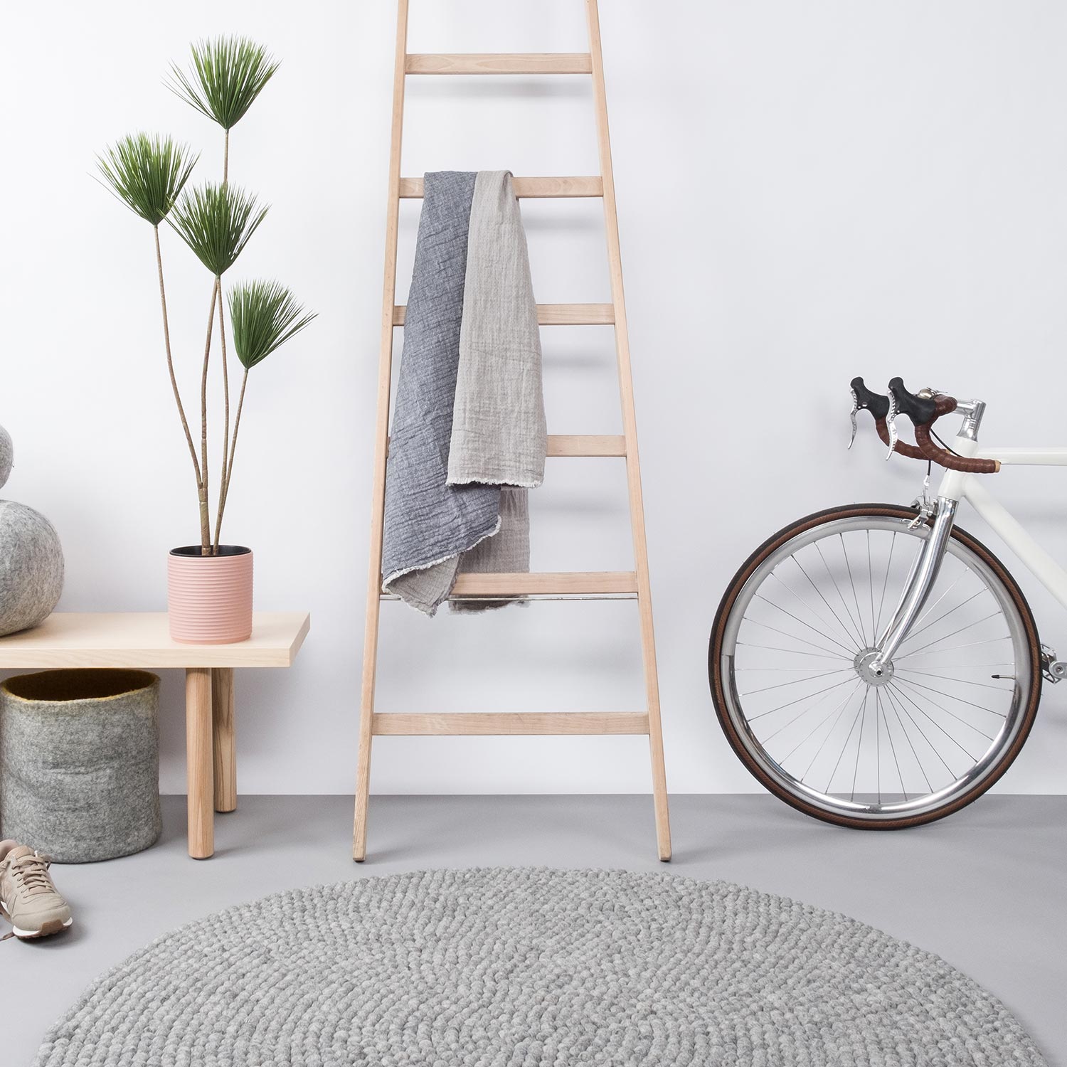 carl filzkugelteppich myfelt flur 51903