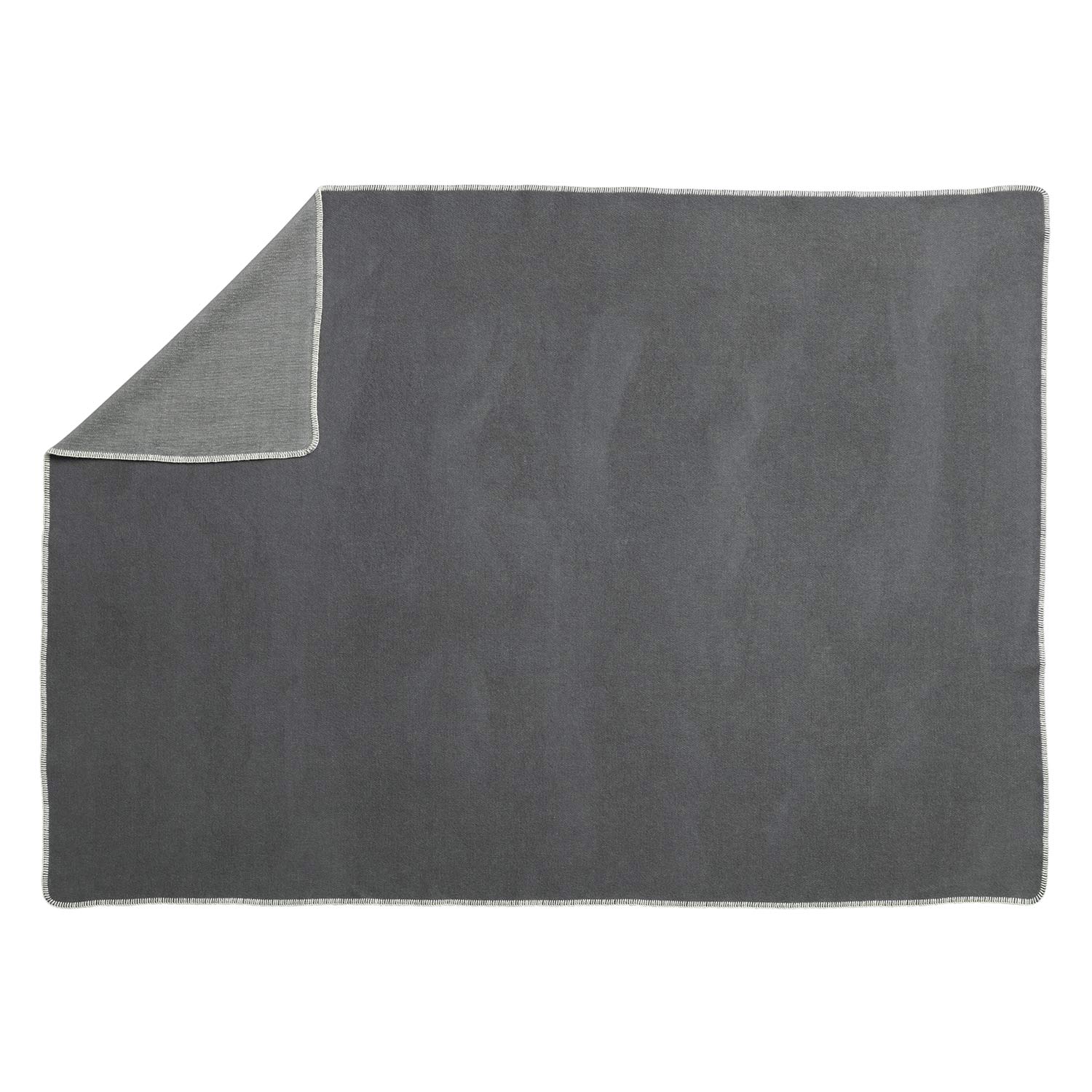 pappelina ylva decke grey charcoal 59164