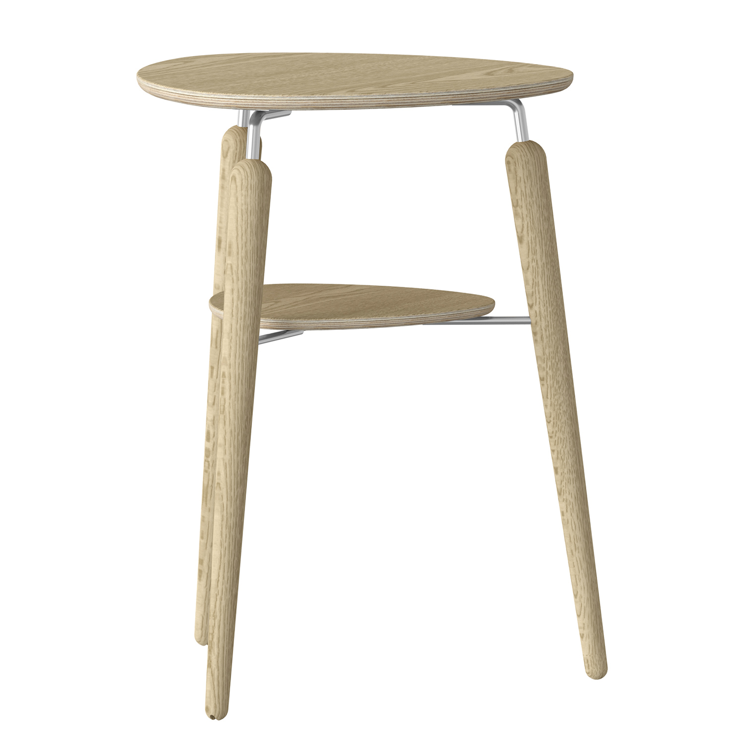 my spot beistelltisch eiche hell stahl umage 59318