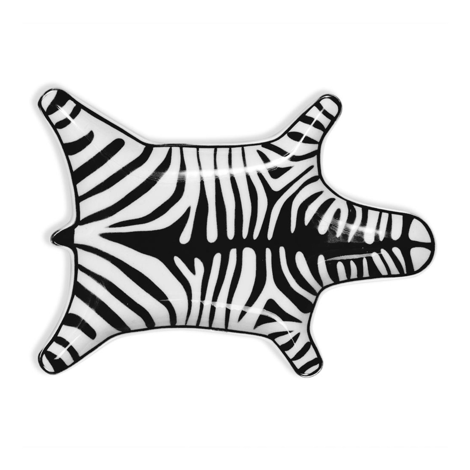 jonathan adler zebra stacking dish schwarz 62139