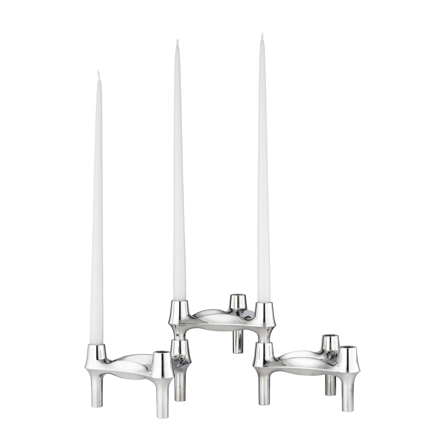 stoff nagel bmf kerzenhalter freisteller chrom kerzen 97093