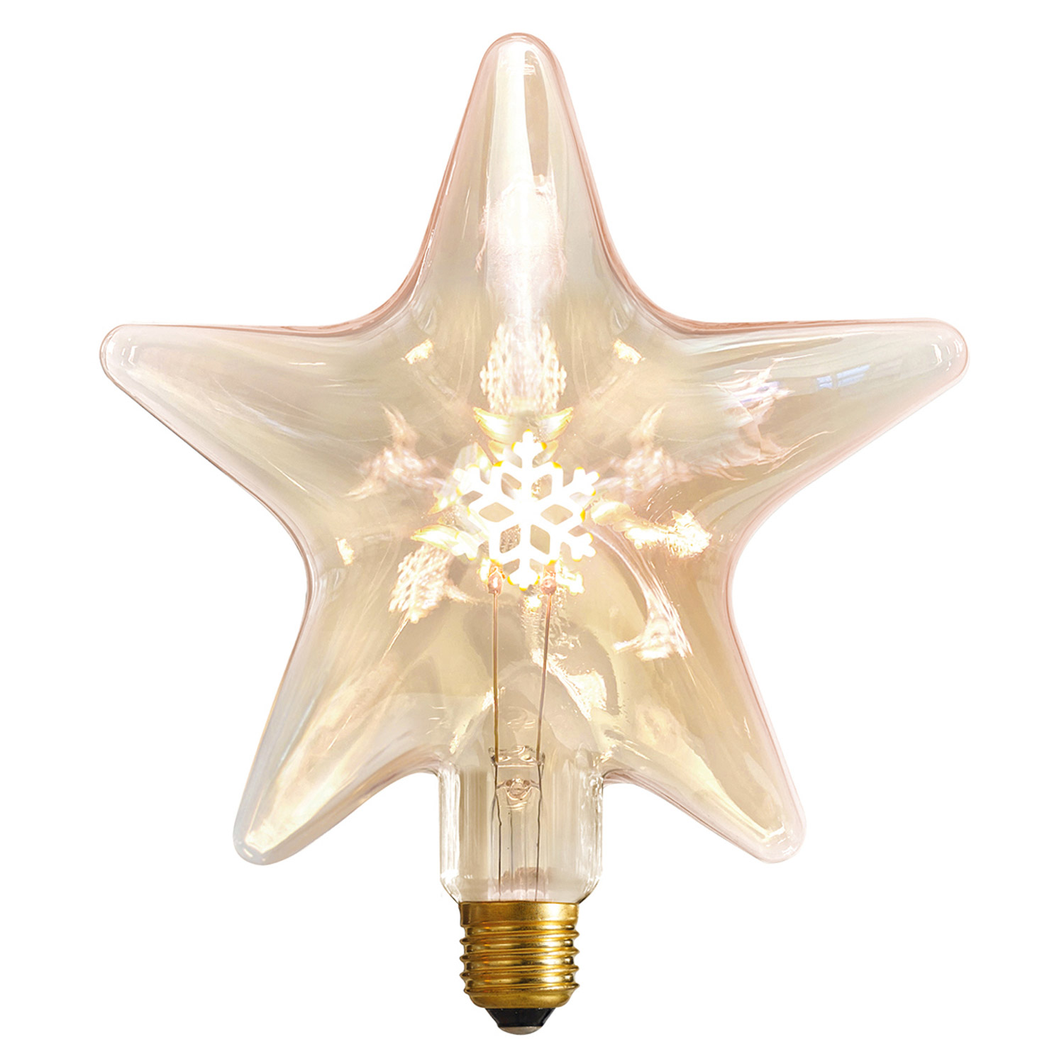 nud collection led star flake 87278