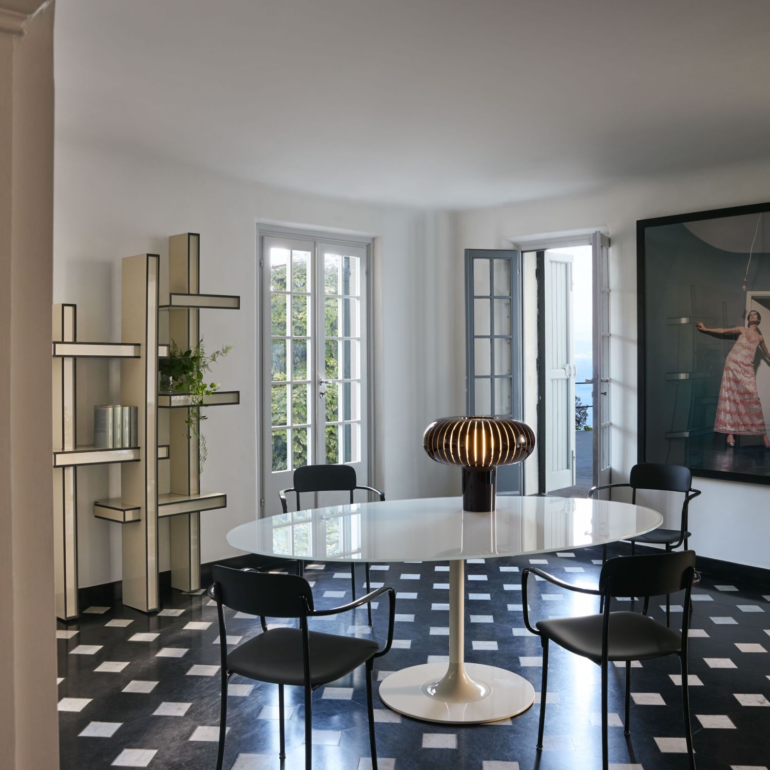 Kartell - Savoia Stuhl anthrazit