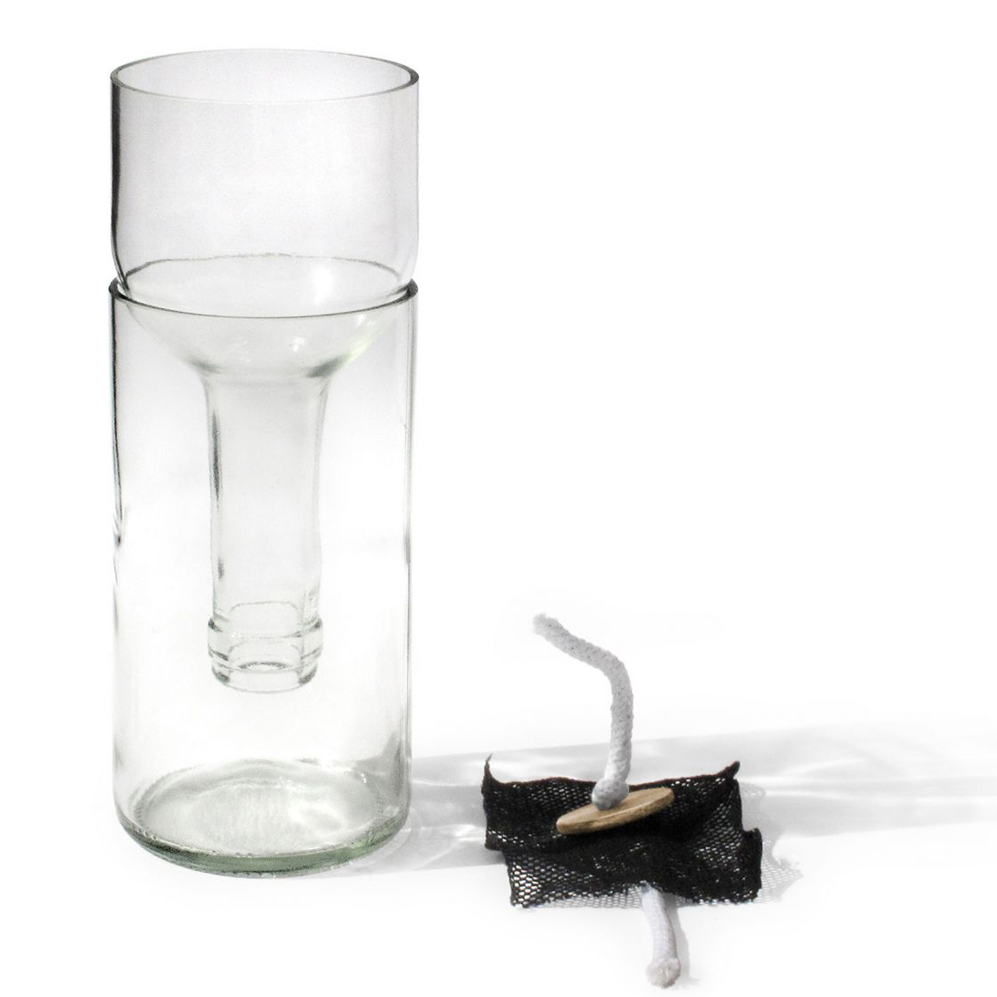 side by side self watering bottle weiss ohne pflanze 51830