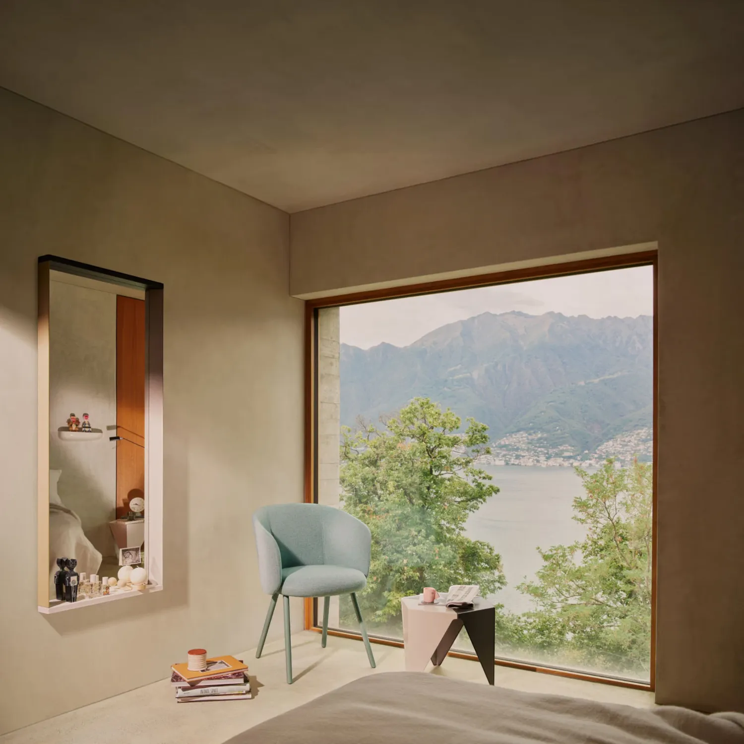 Vitra - Colour Frame Spiegel neutral large