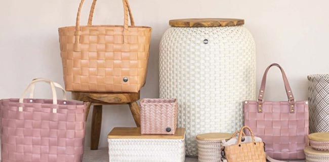 Handed By Paris Shopper Übersicht Pink