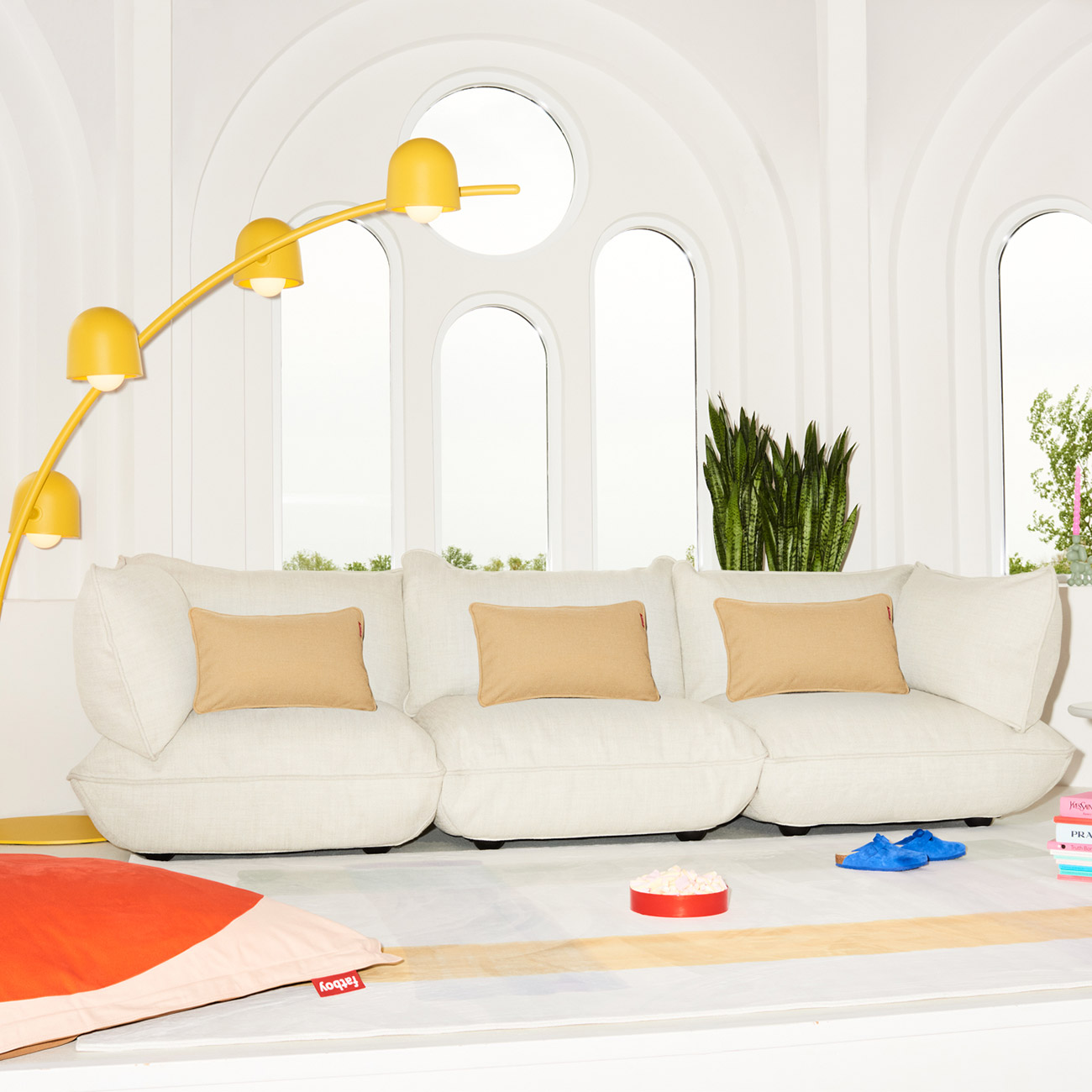 honey puff weave pillow auf sumo sofa fatboy 87769