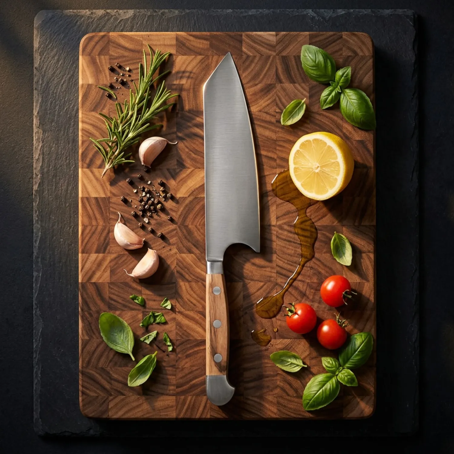 Güde - Kiritsuke Kochmesser 21 cm Serie Alpha-Olive