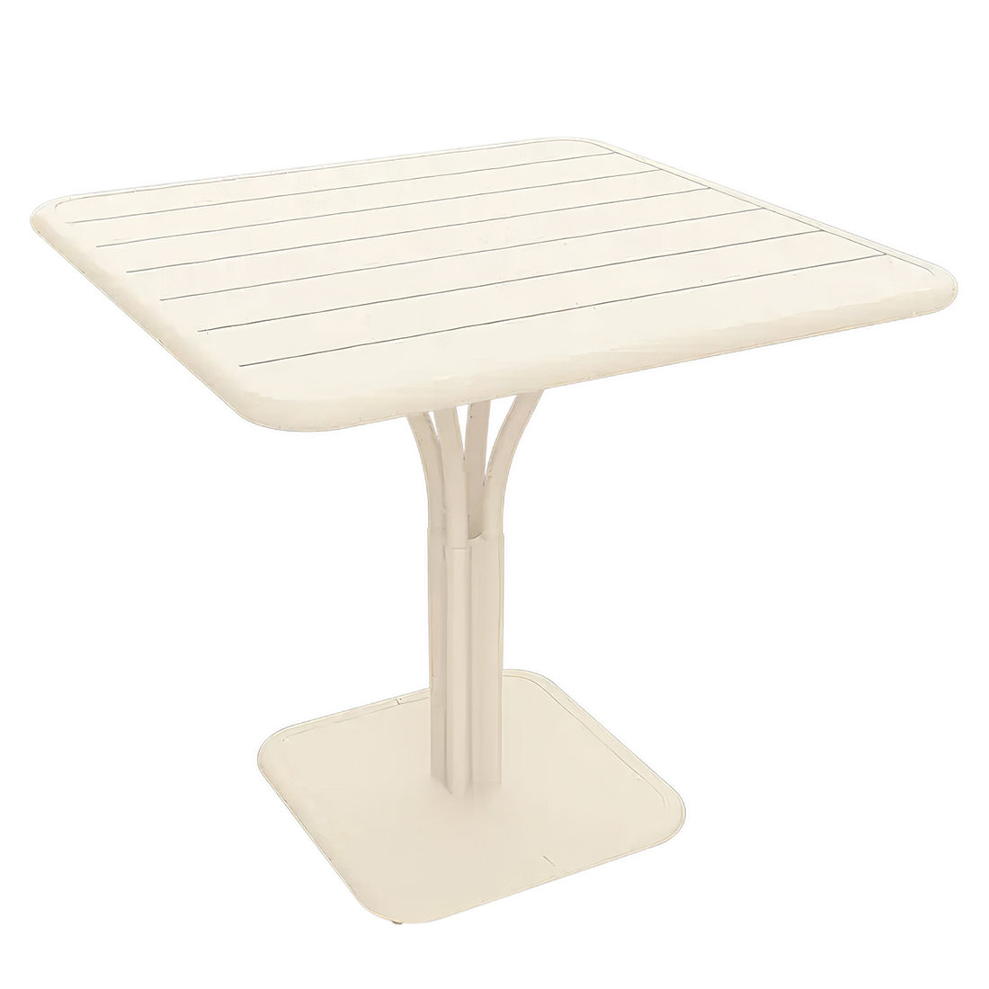 Fermob - Luxembourg Kleiner Tisch 80 x 80 cm Latte-Beige
