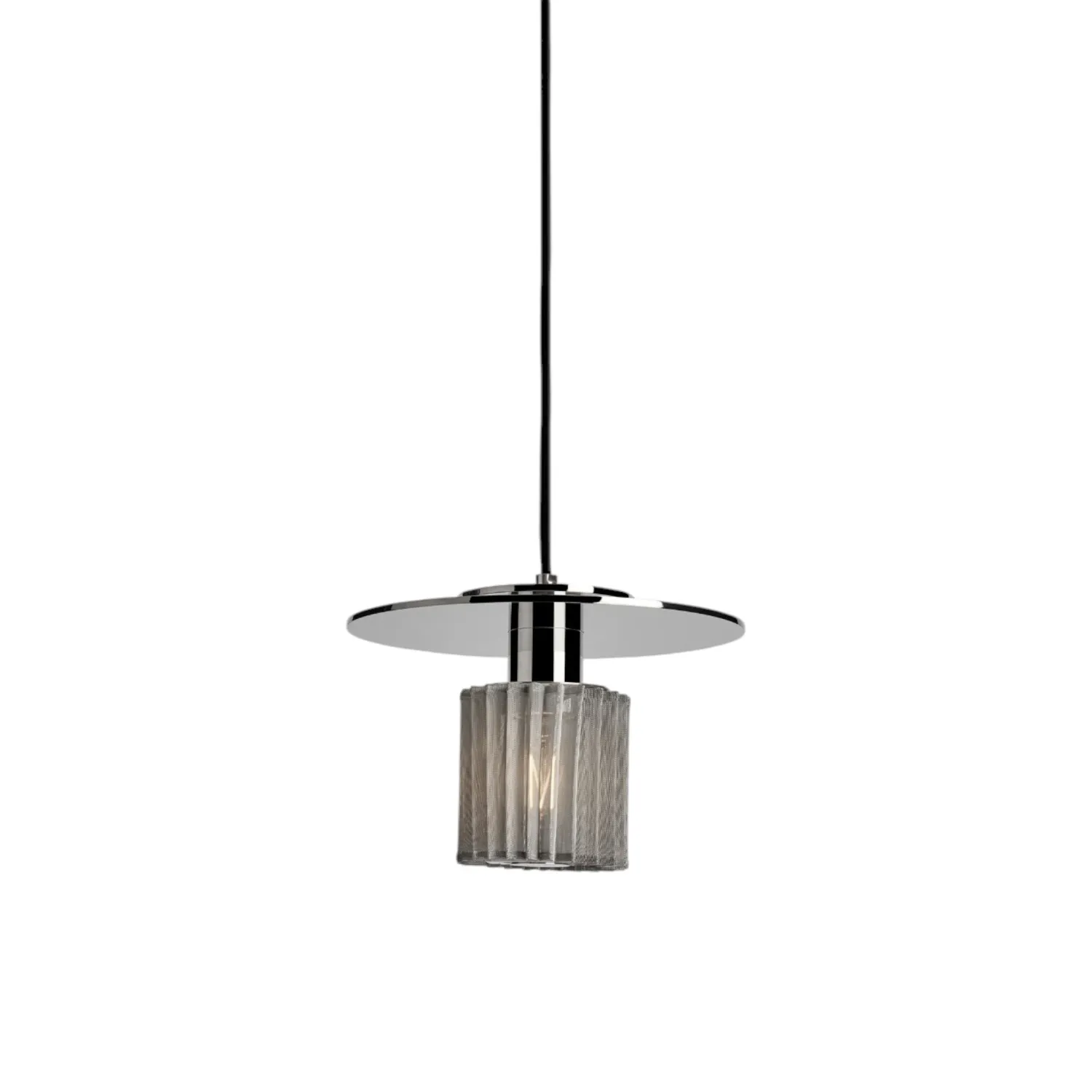 DCW - In The Sun Pendelleuchte Ø 27 cm silber/silber