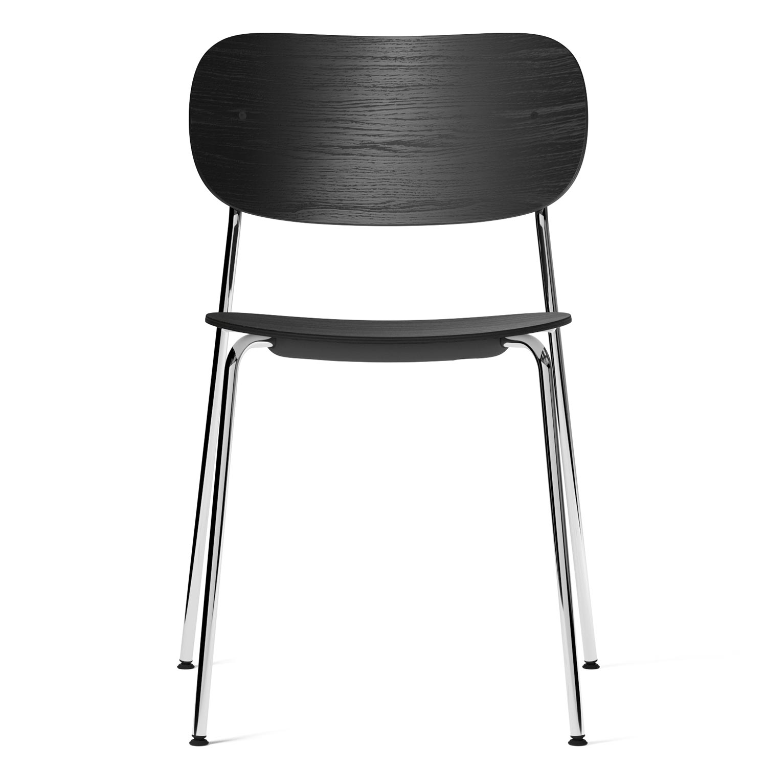 Audo - Co Dining Chair Chrom / Eiche schwarz