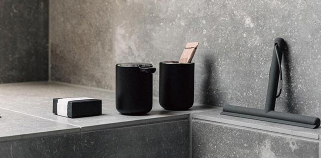 Bad Badezimmer Badewanne Seifenspender Zahnputzbecher