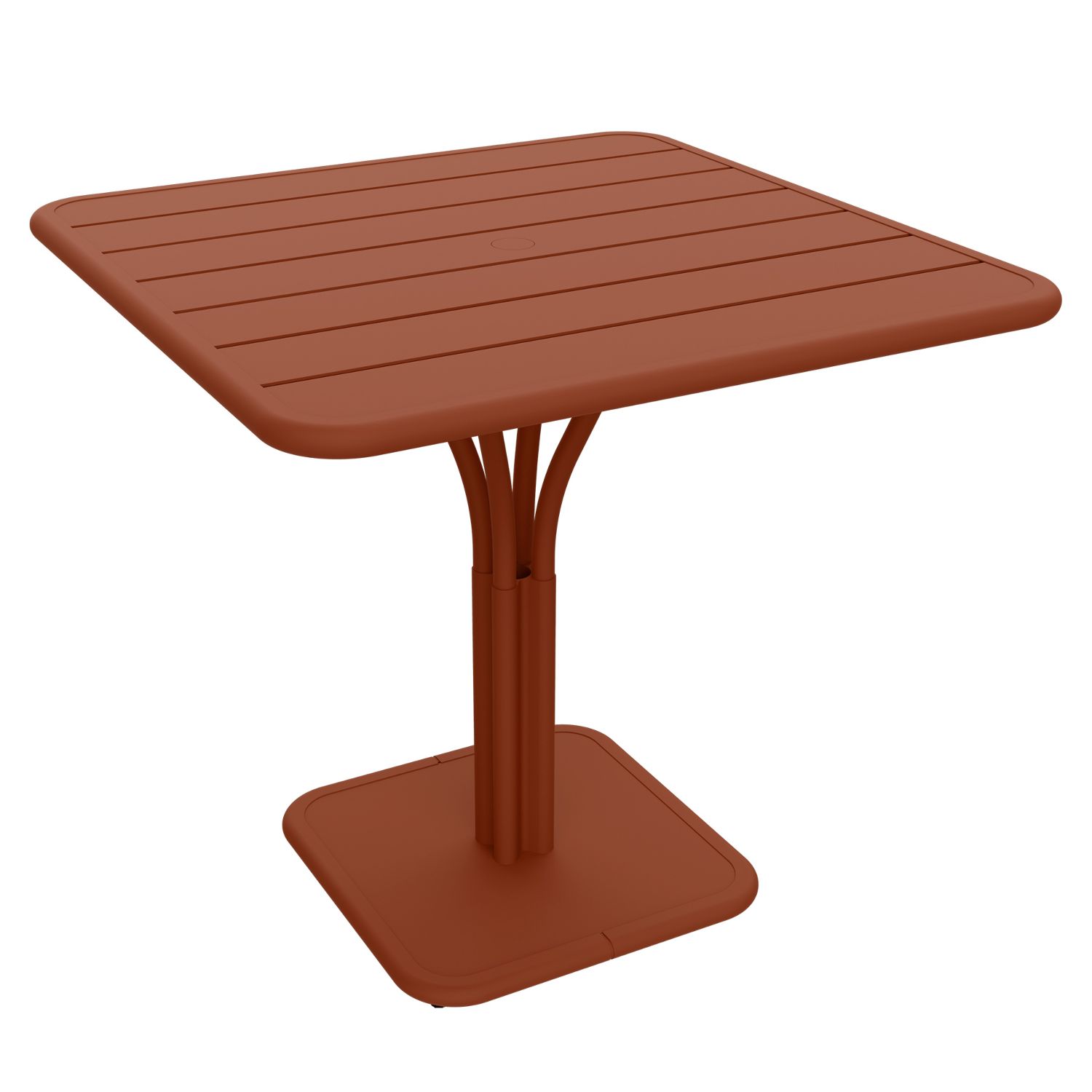 Fermob - Luxembourg Kleiner Tisch 80 x 80 cm ockerrot