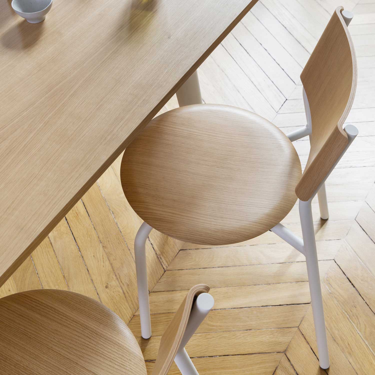 Tiptoe - SSD Stuhl öko-zertifiziert graphitschwarz/Eiche