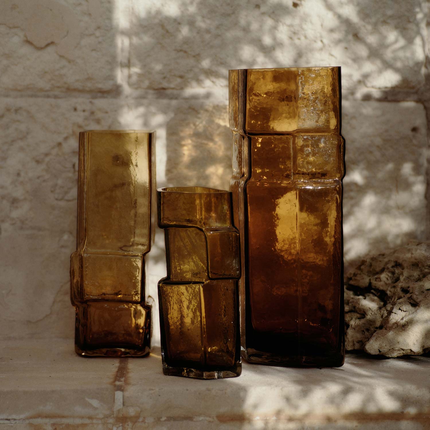 Ferm Living - Muro Vase S recycled green