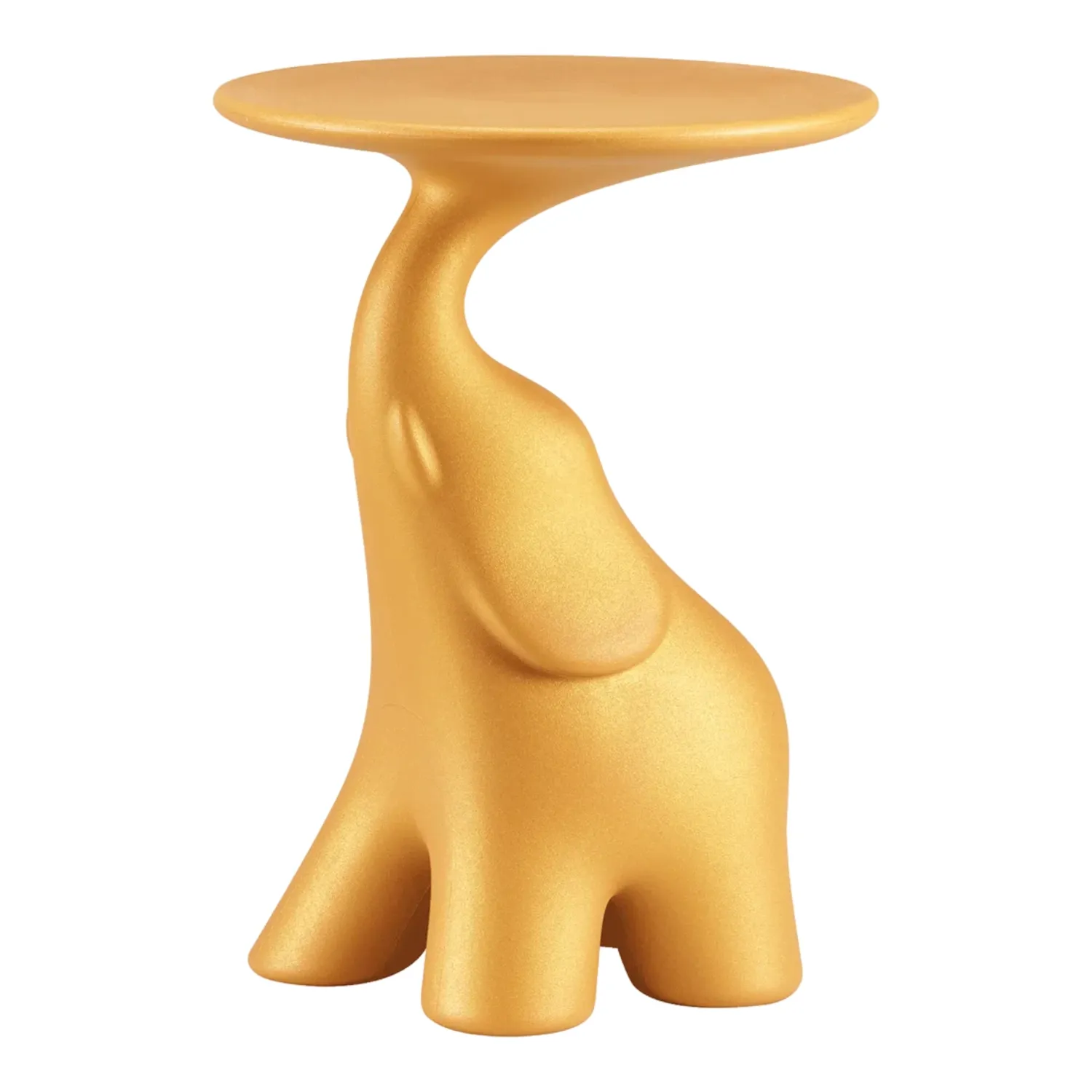 Qeeboo - Pako Beistelltisch glittered mango