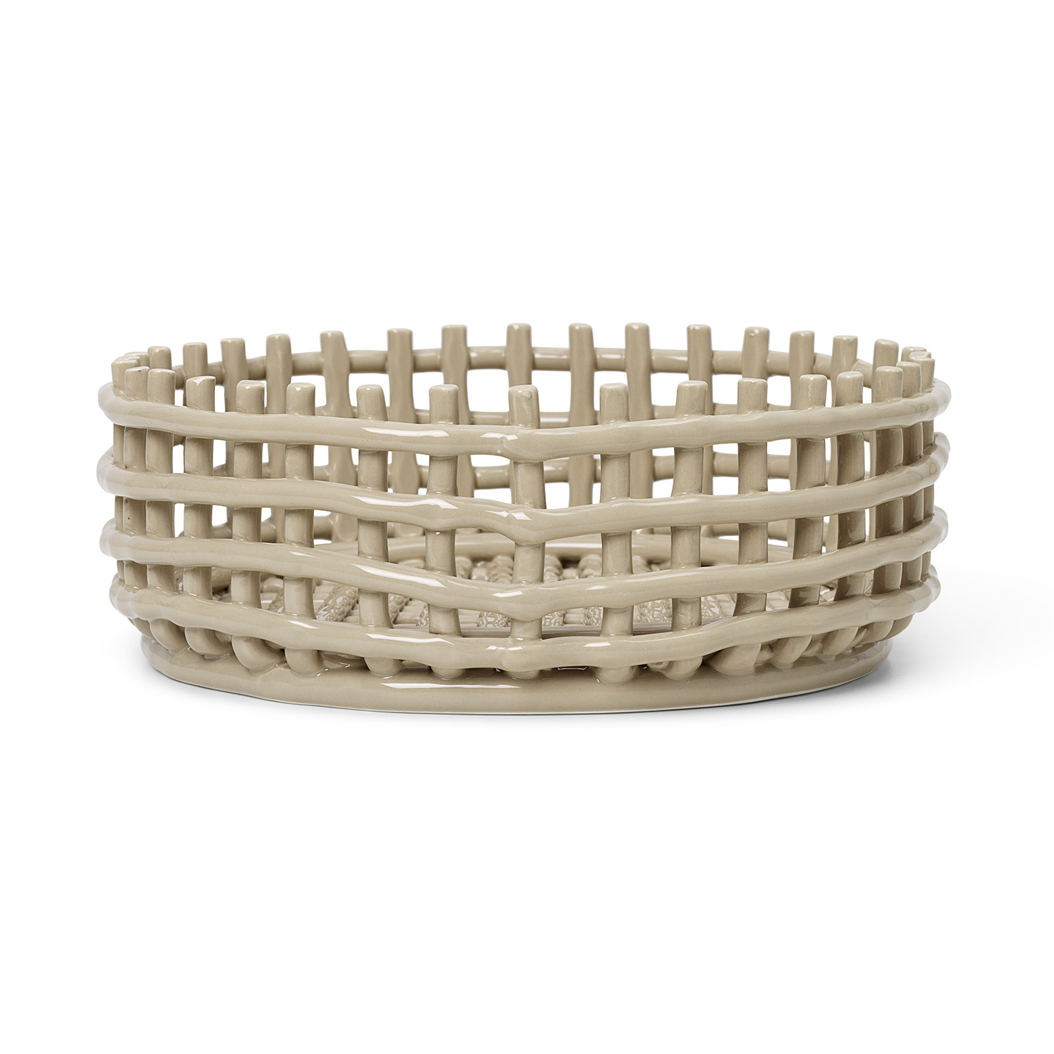 ferm living ceramic centrepiece cashmere 66555