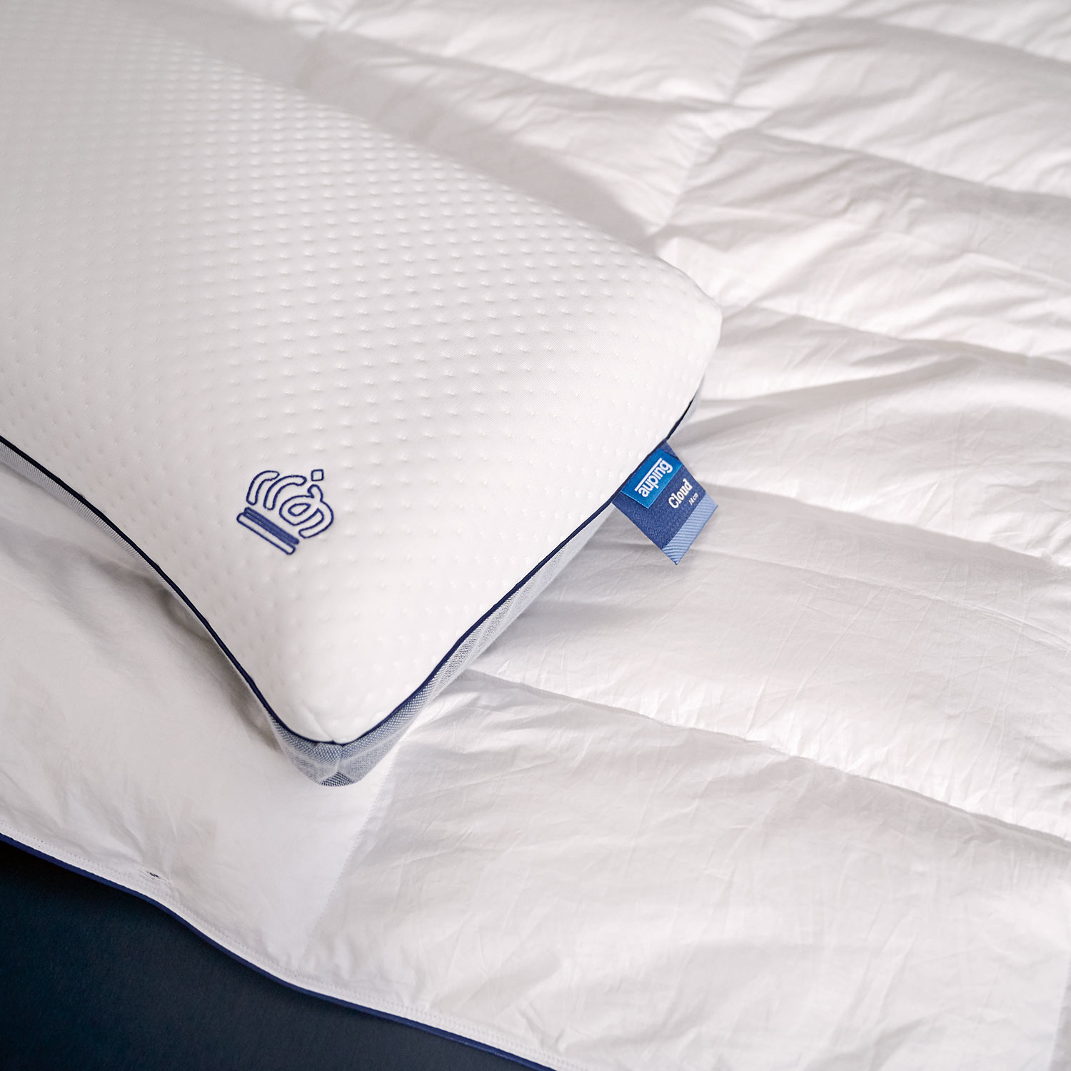 Auping - Cloud Kopfkissen 40 x 60 x 10 cm weiß