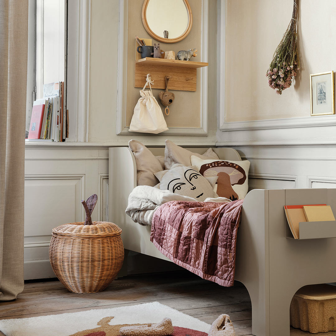 ferm living place rack wandregal korb apfel 81469