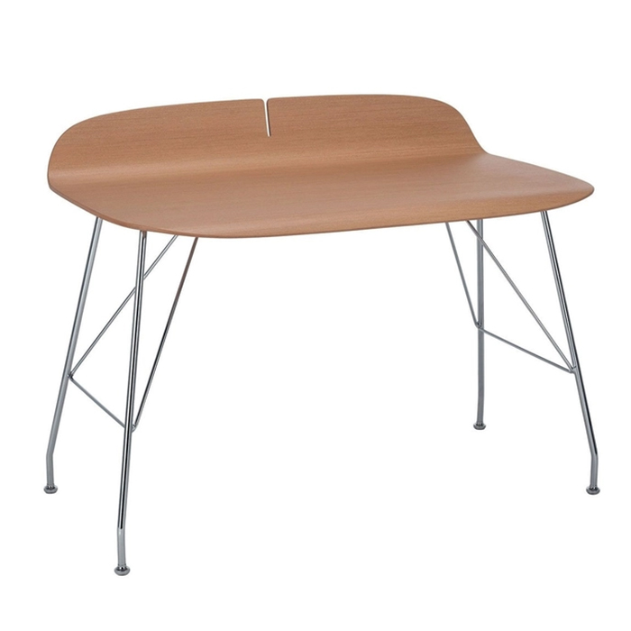 kartell earl of wood schreibtisch seitlich 102459