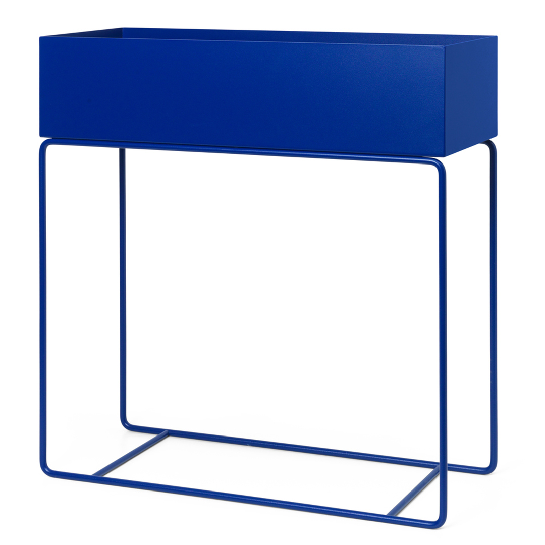 ferm living plant box brigt blue 78078