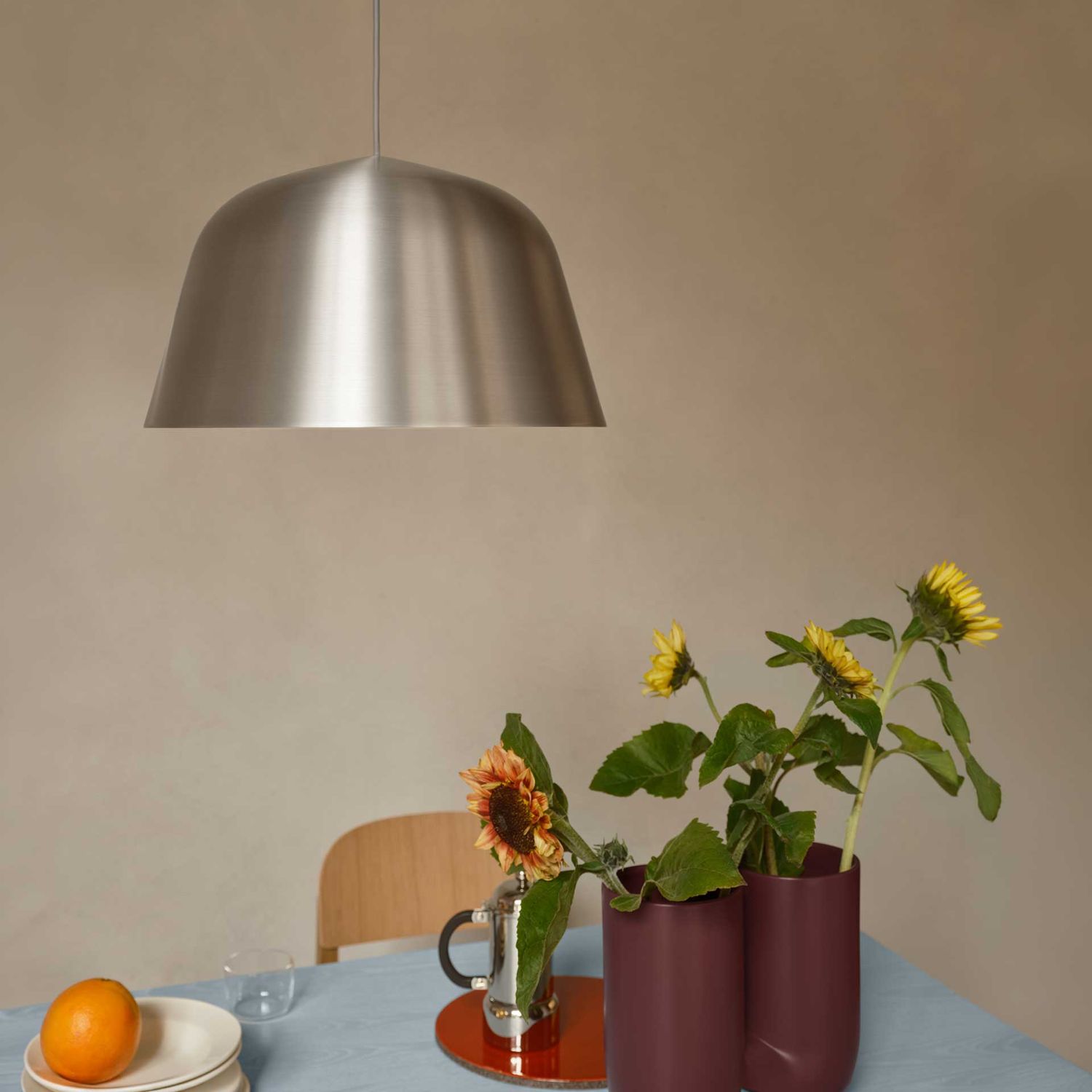 Muuto - Ambit Pendelleuchte Ø 40 cm grau