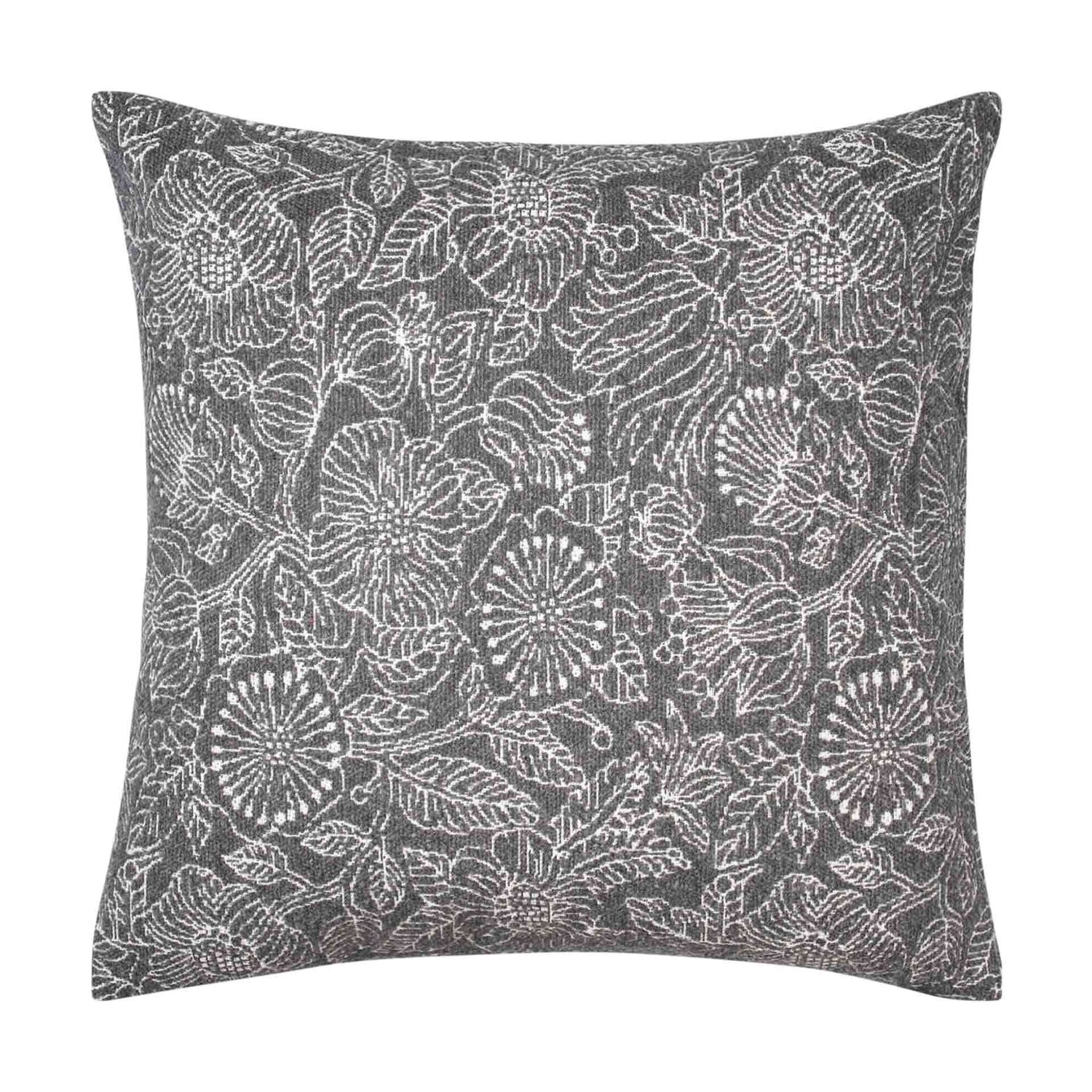 Proflax - Plant Kissenhülle dunkelgrau 50 x 50 cm