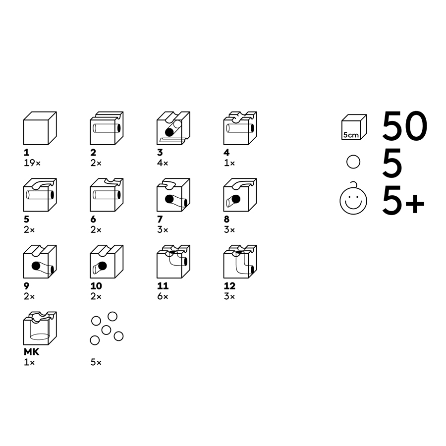 standard50 cuboro inhalt 73336