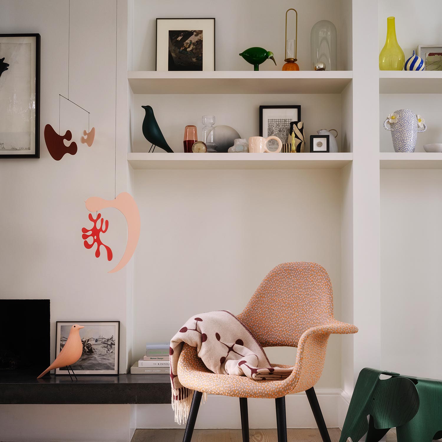 vitra eames house bird dunkelgruen gebeizt zimmer 97132