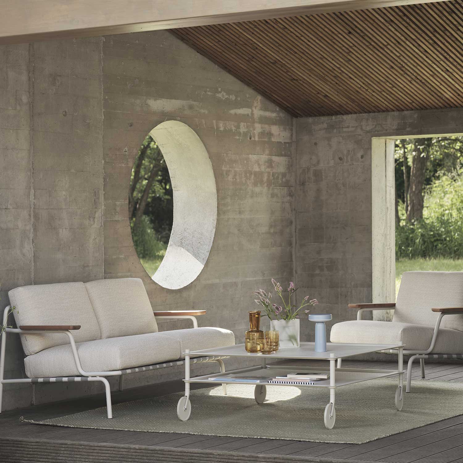 muuto Ply rug  moos green 105995