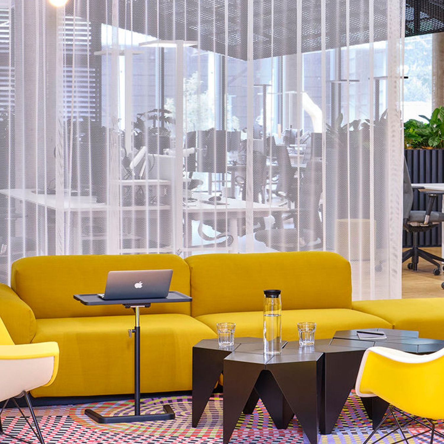 Vitra - NesTable Laptop Ständer meerblau