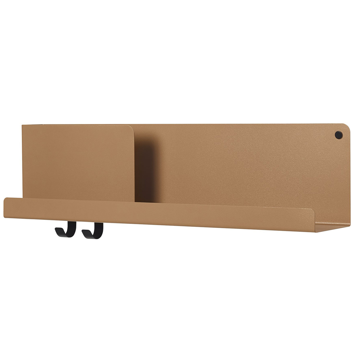 burnt orange medium 63 165 muuto folded shelf 55718
