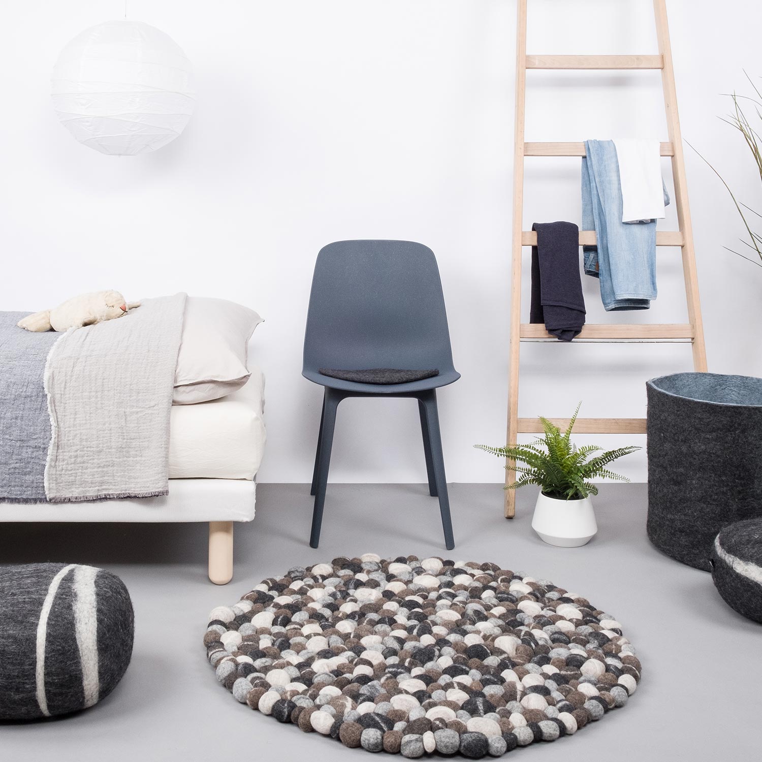 myfelt hardy filzkugelteppich steinoptik 52011