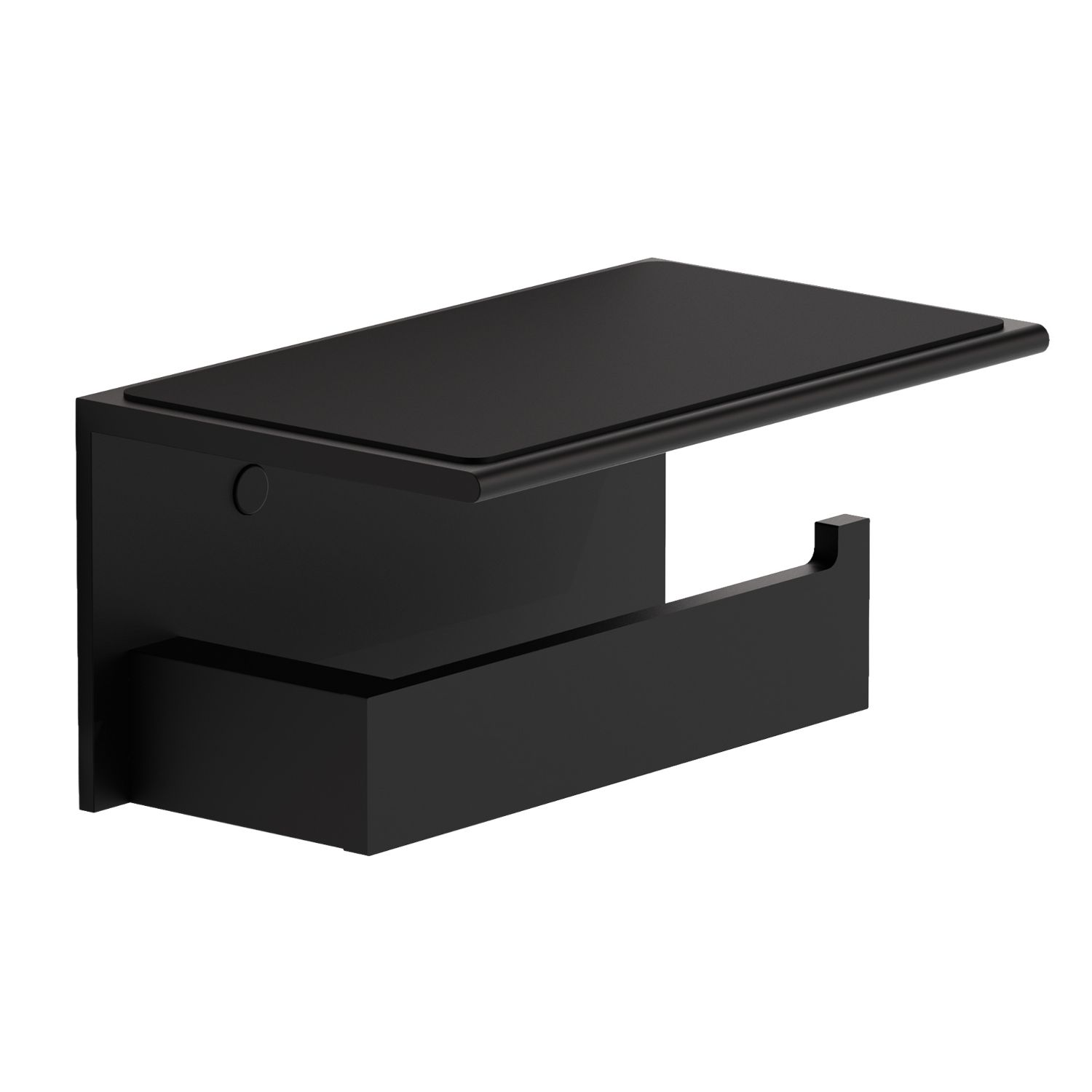 Decor Walther - Contract TPH4 Toilettenpapierh. schwarz matt