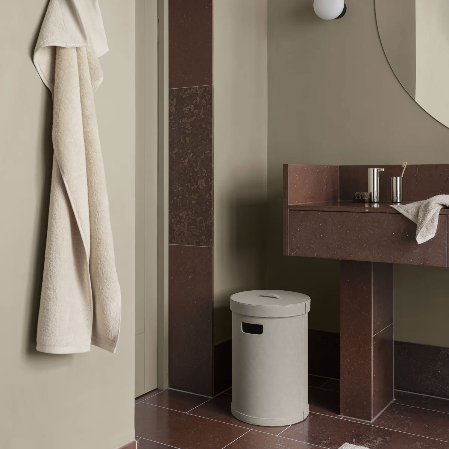 blomus - SAHLA Wäschekorb M indian tan