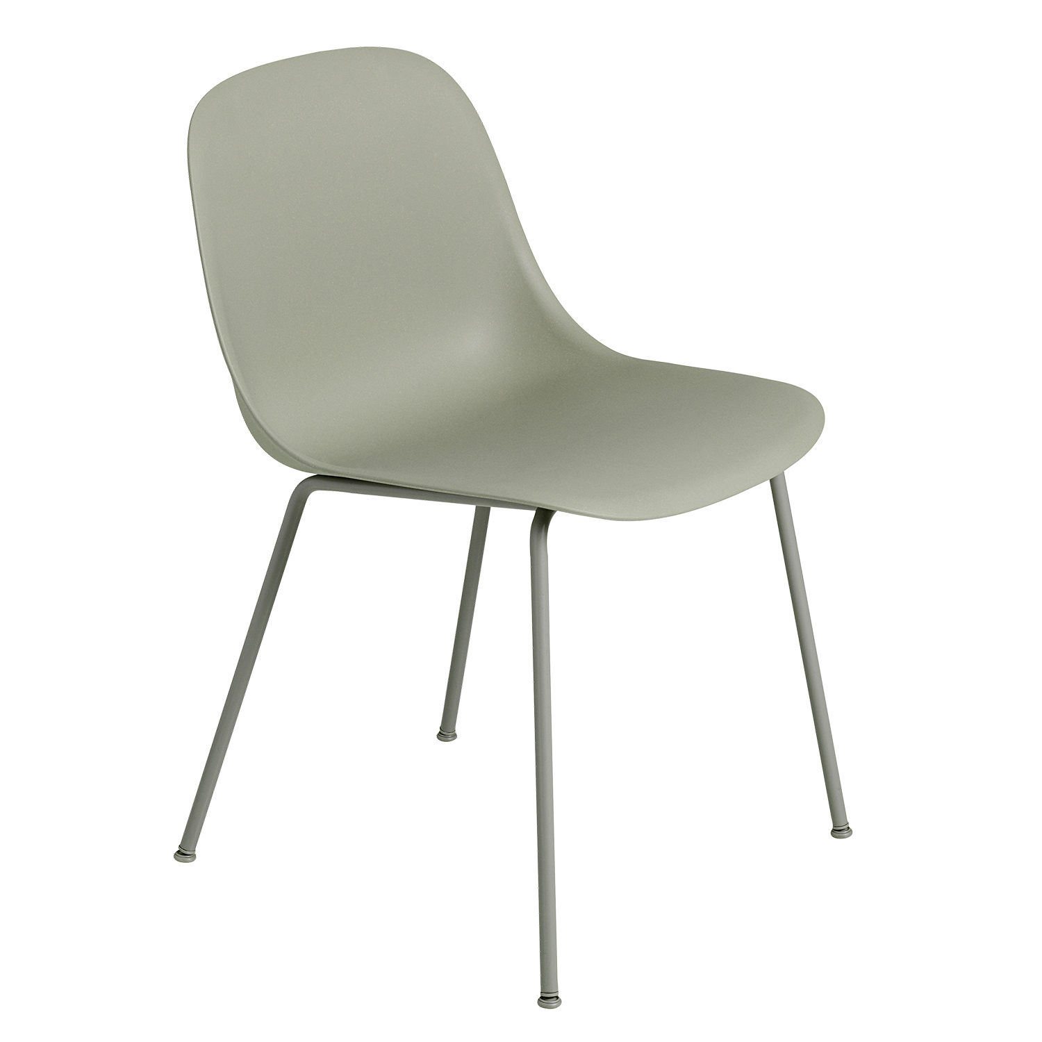 muuto fiber side chair tube dustygreen 53832